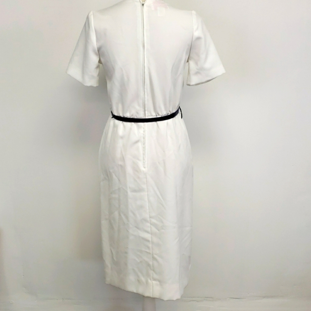Vintage USA Henry-Lee Petites Dress 8 Short Sleeve - Picture 4 of 16